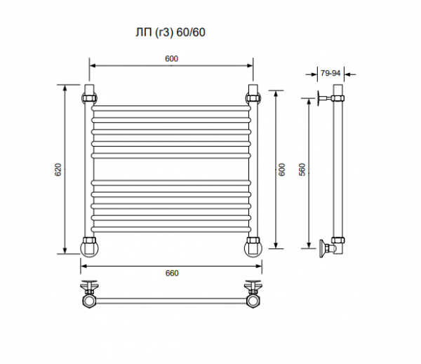ЛП (г3)-60/60/66 без полочки водяной